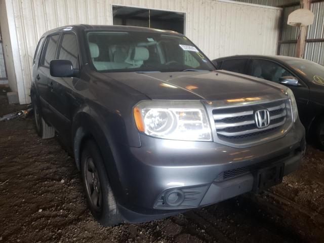 HONDA PILOT LX 2013 5fnyf3h28db016687