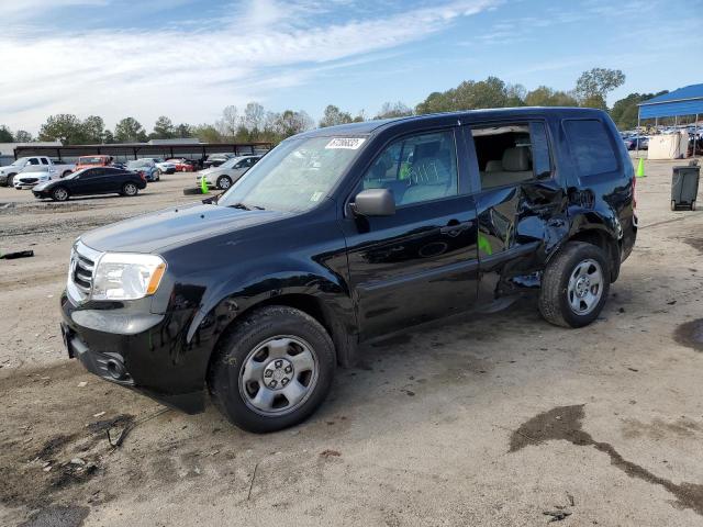 HONDA PILOT LX 2013 5fnyf3h28db028029