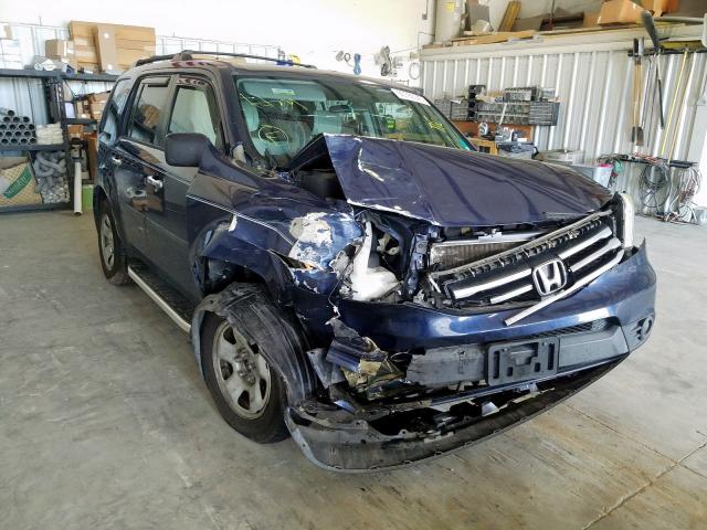 HONDA PILOT LX 2013 5fnyf3h28db035367