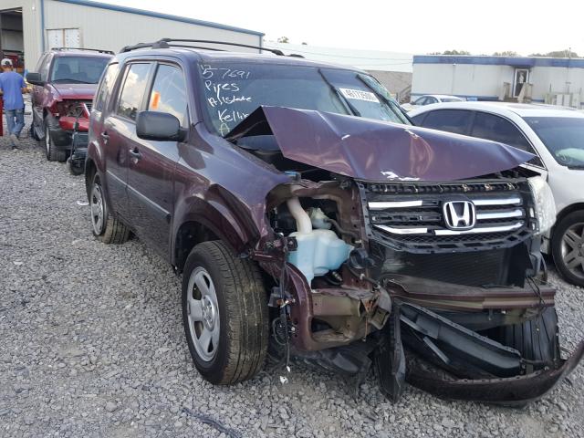 HONDA PILOT LX 2014 5fnyf3h28eb010888