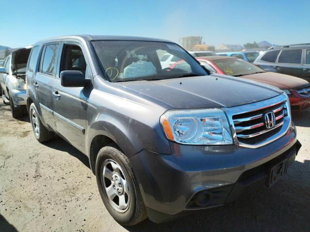 HONDA PILOT LX 2015 5fnyf3h28fb009046