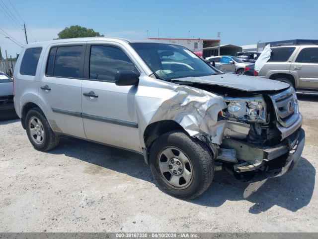 HONDA PILOT 2011 5fnyf3h29bb027856