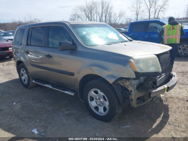 HONDA PILOT 2011 5fnyf3h29bb034290