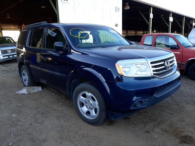 HONDA PILOT LX 2012 5fnyf3h29cb039961