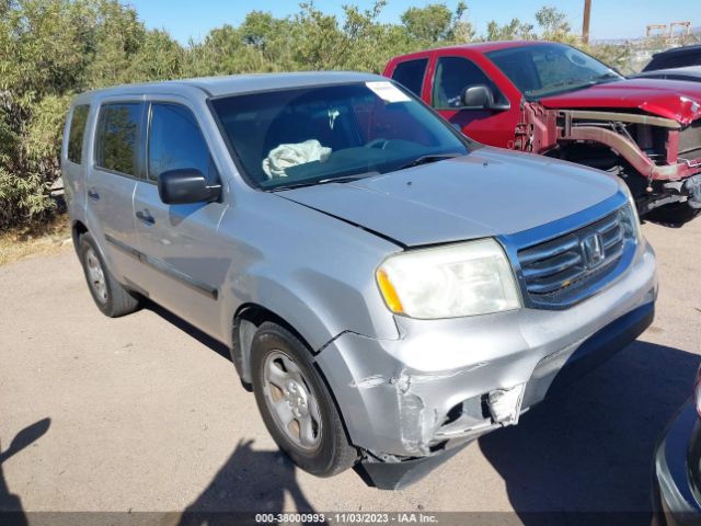 HONDA PILOT 2013 5fnyf3h29db002281