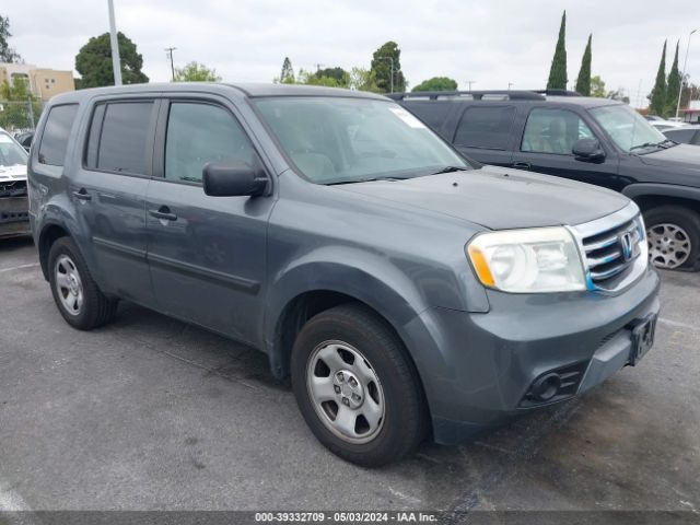 HONDA PILOT 2013 5fnyf3h29db028279