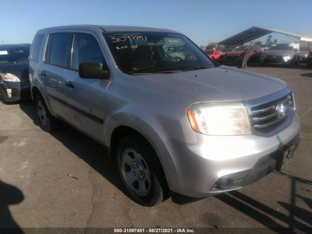 HONDA PILOT 2013 5fnyf3h29db036561