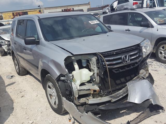 HONDA PILOT LX 2013 5fnyf3h29db044840