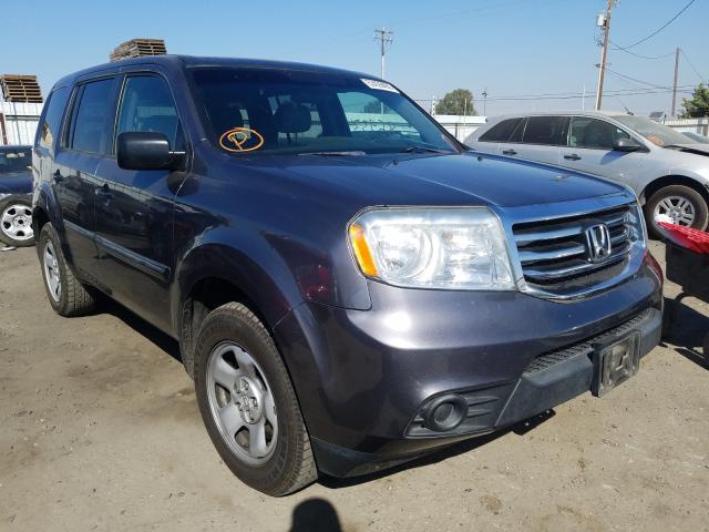 HONDA PILOT LX 2014 5fnyf3h29eb007899