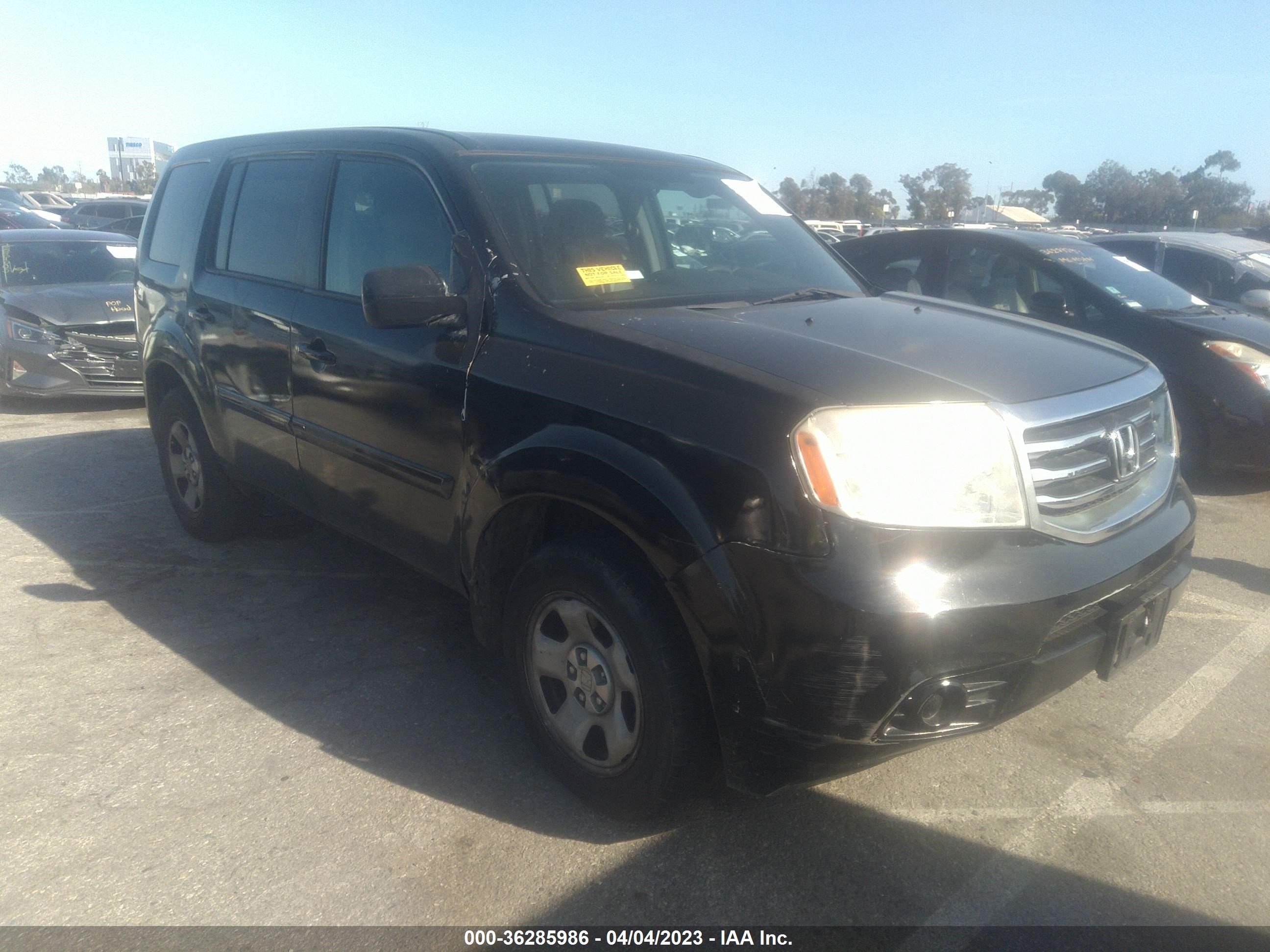 HONDA PILOT 2015 5fnyf3h29fb003935