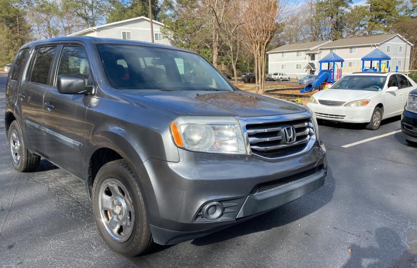 HONDA PILOT LX 2013 5fnyf3h2xdb036360