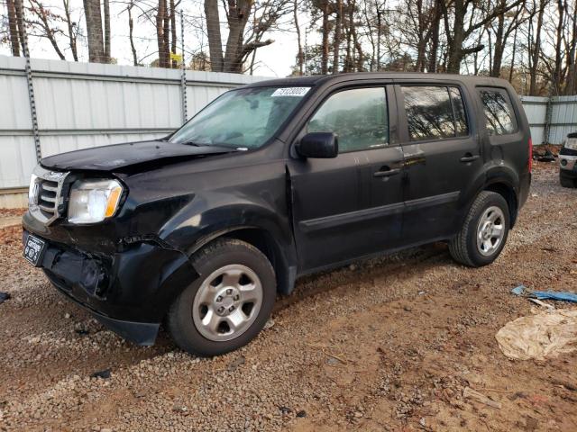 HONDA PILOT LX 2013 5fnyf3h2xdb041963