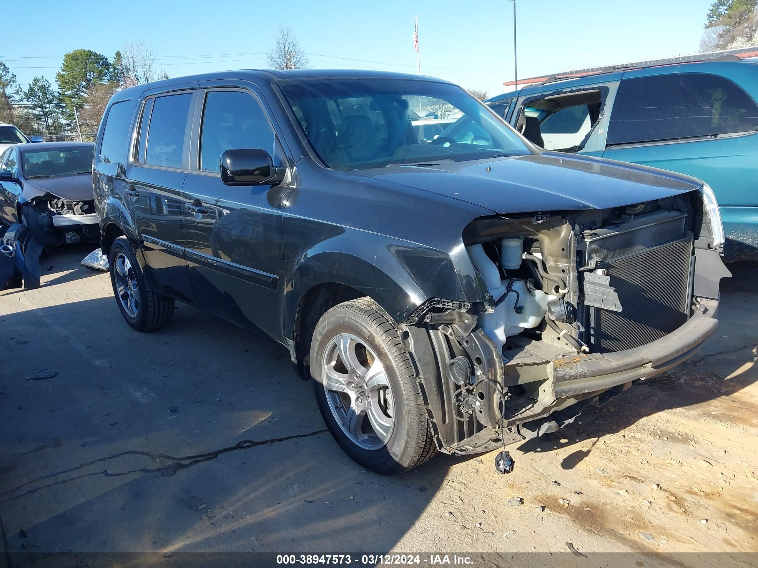 HONDA PILOT 2015 5fnyf3h39fb017178