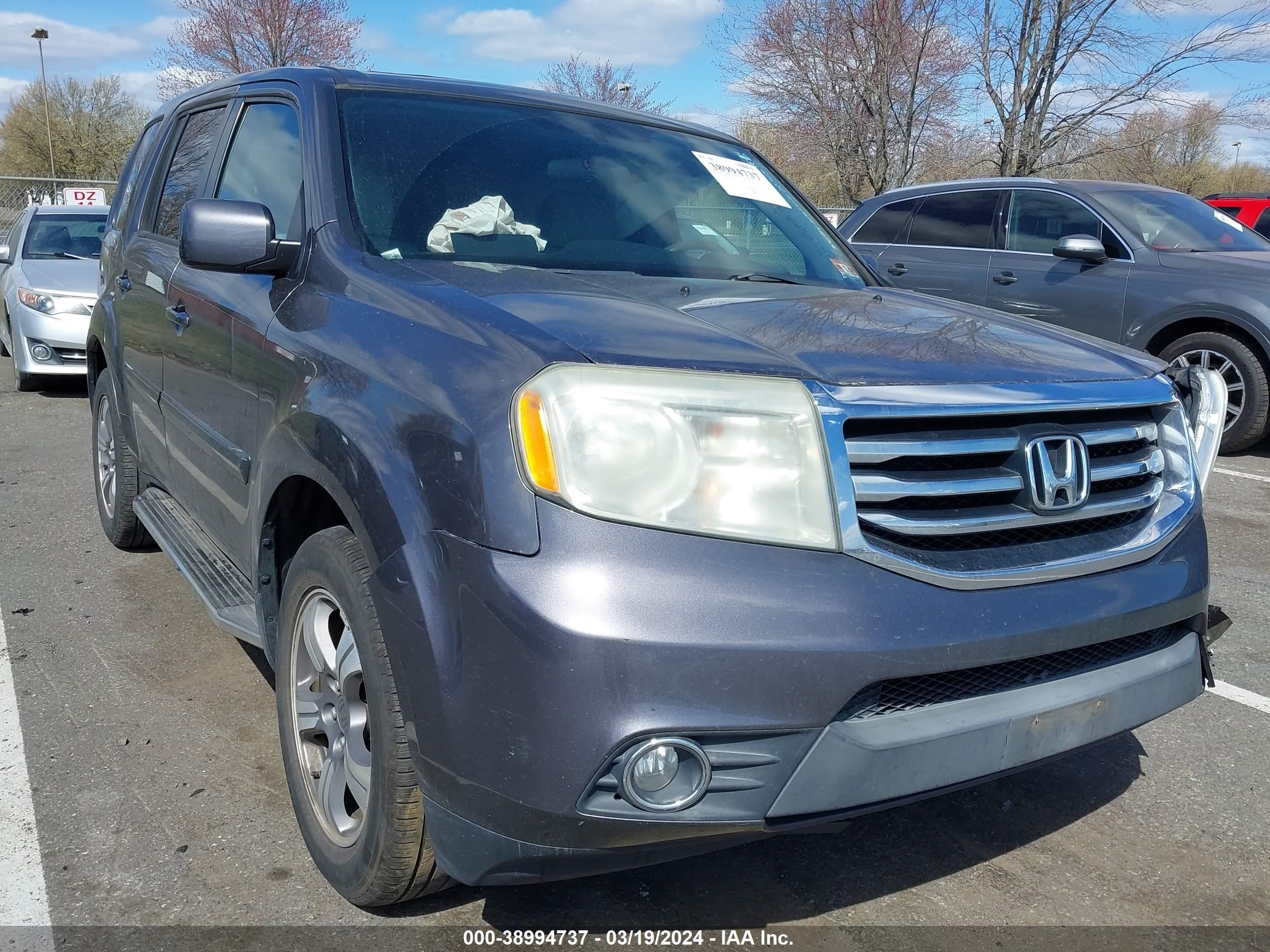 HONDA PILOT 2015 5fnyf3h3xfb026441