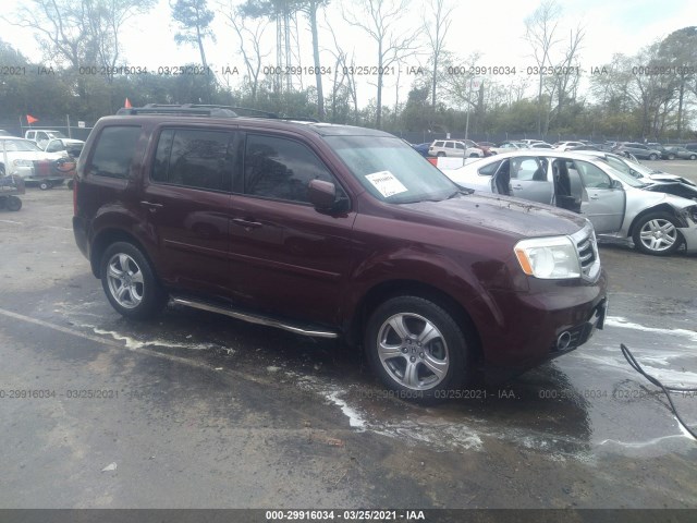 HONDA PILOT 2013 5fnyf3h40db006916