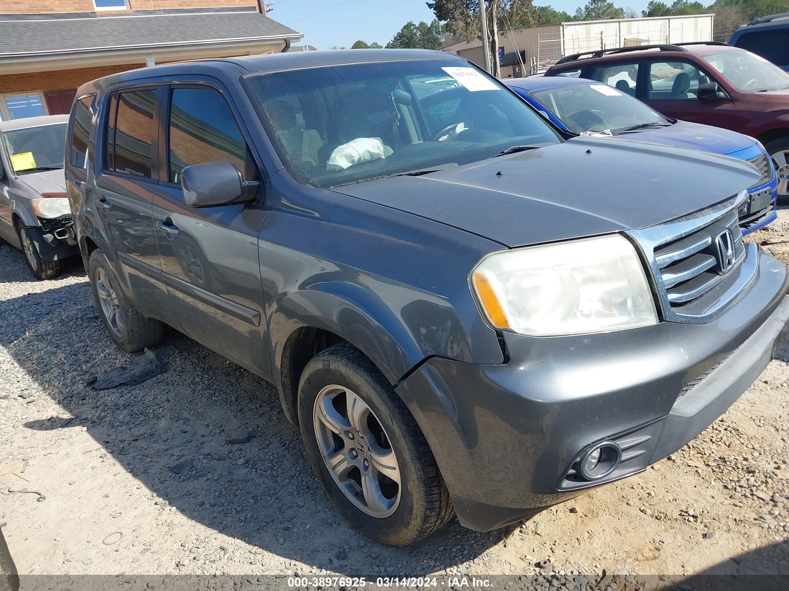 HONDA PILOT 2012 5fnyf3h43cb022767