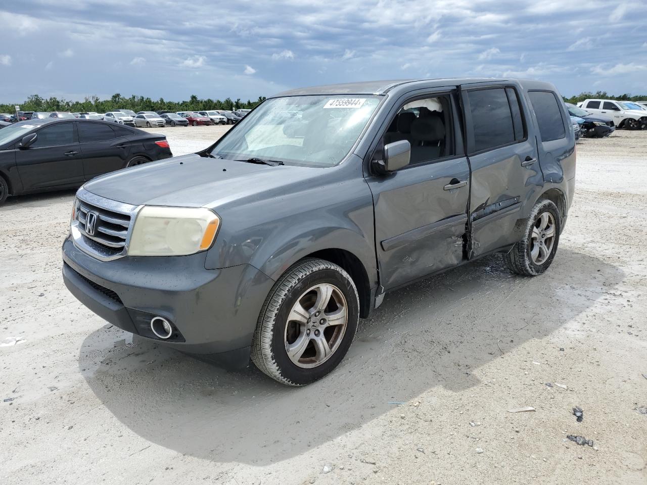 HONDA PILOT 2013 5fnyf3h43db011401