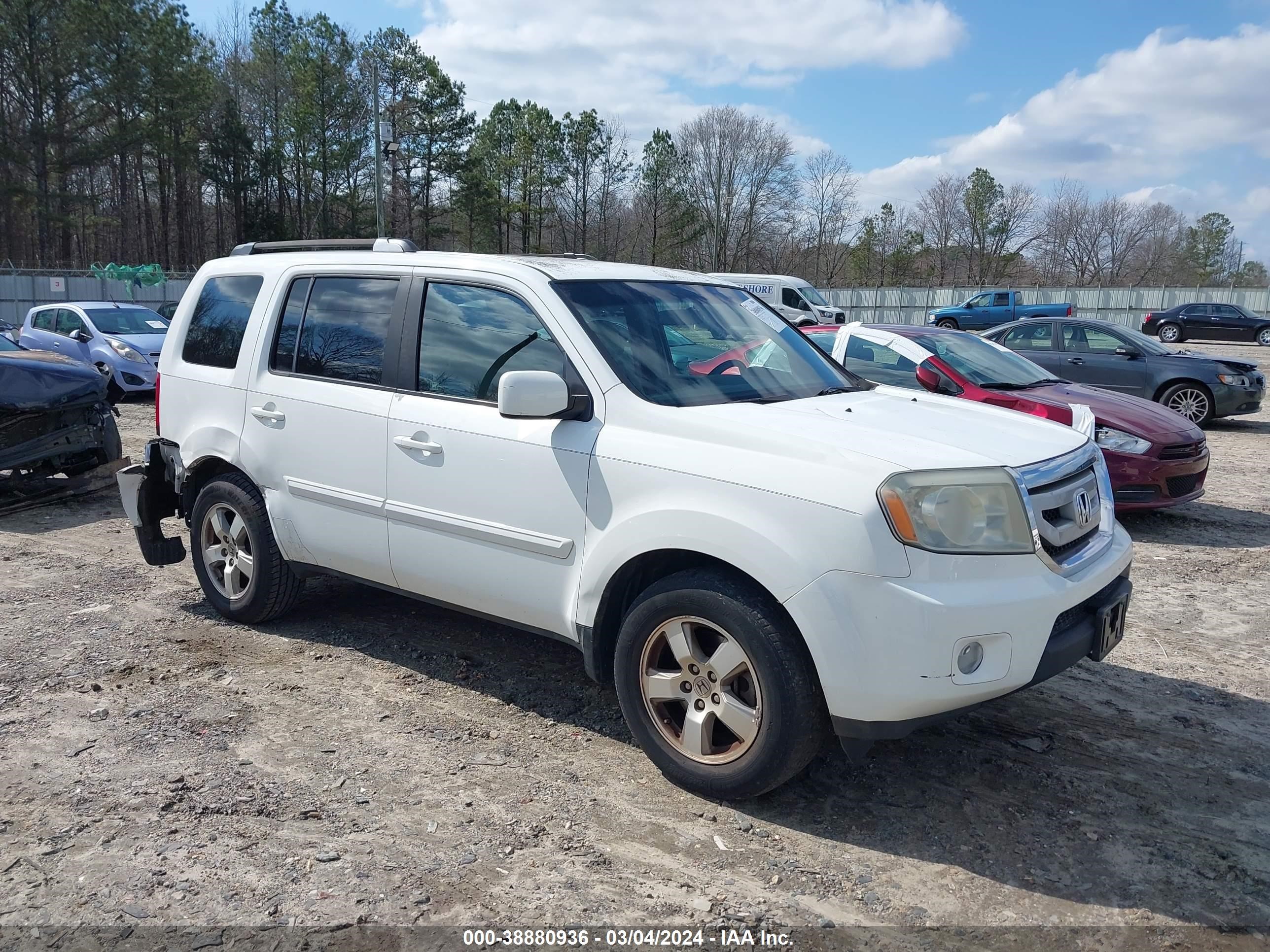 HONDA PILOT 2011 5fnyf3h44bb010240