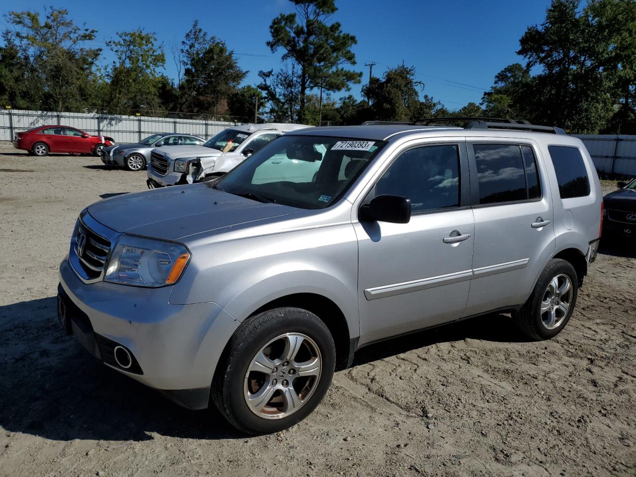 HONDA PILOT 2013 5fnyf3h45db040284