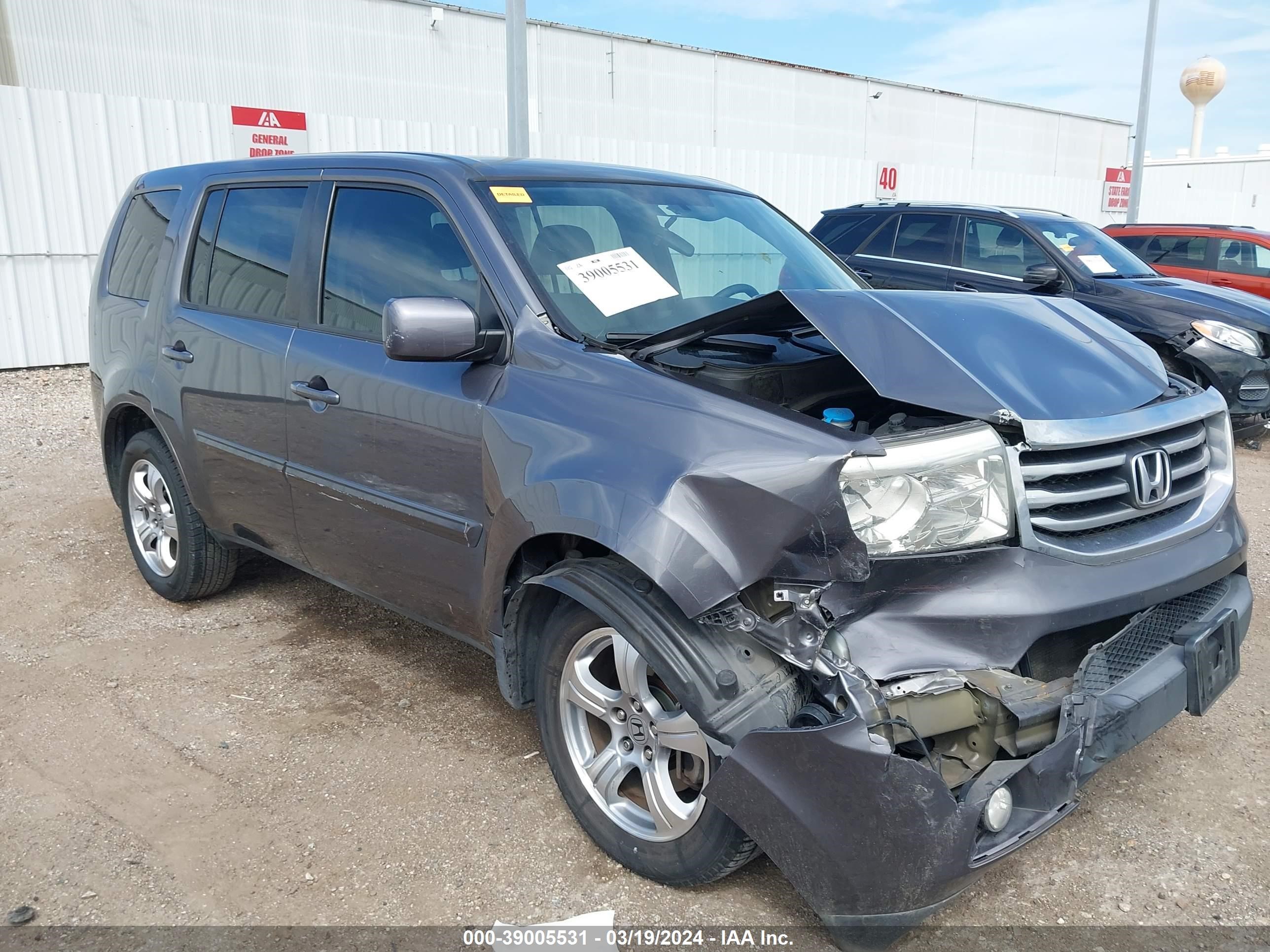 HONDA PILOT 2015 5fnyf3h45fb010740