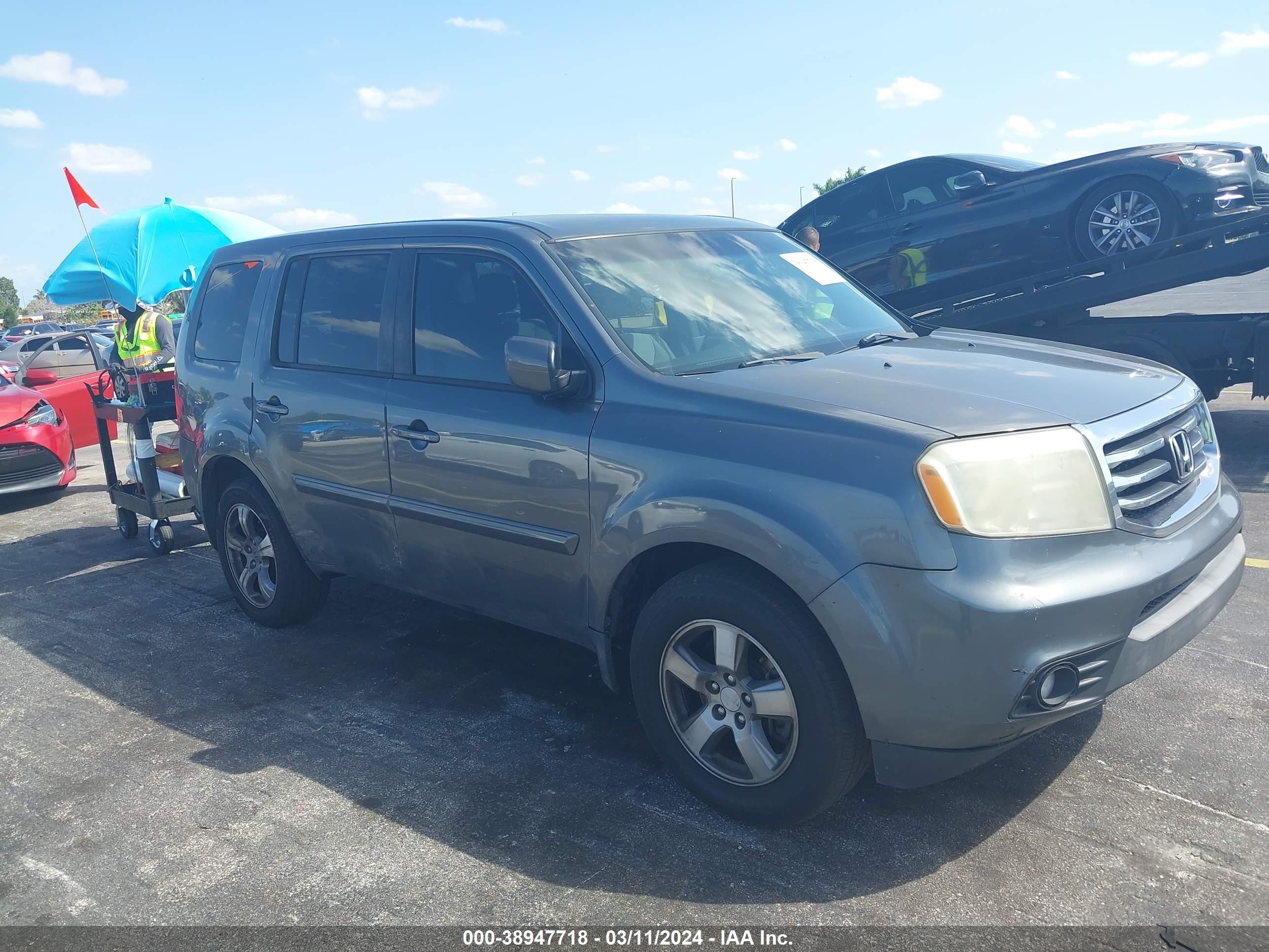 HONDA PILOT 2012 5fnyf3h46cb001833