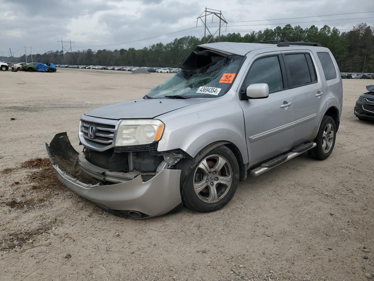 HONDA PILOT 2012 5fnyf3h46cb012296