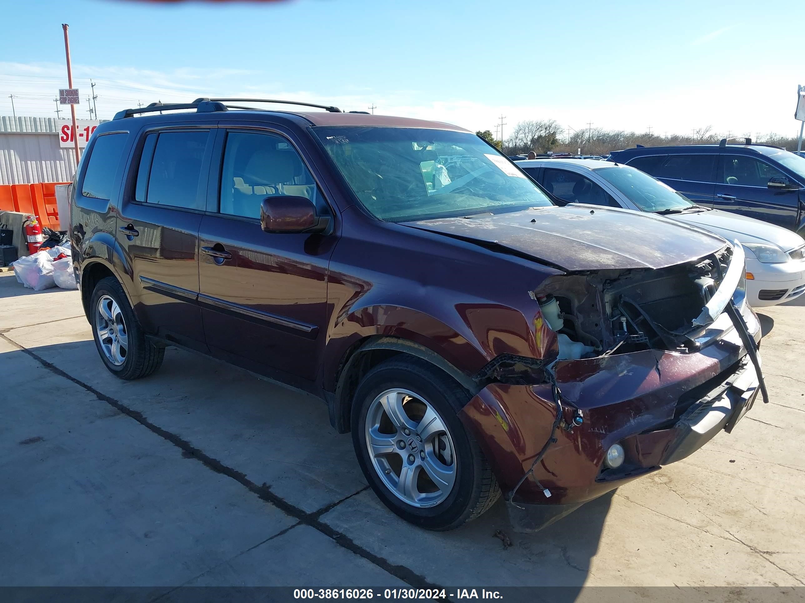 HONDA PILOT 2014 5fnyf3h46eb026685