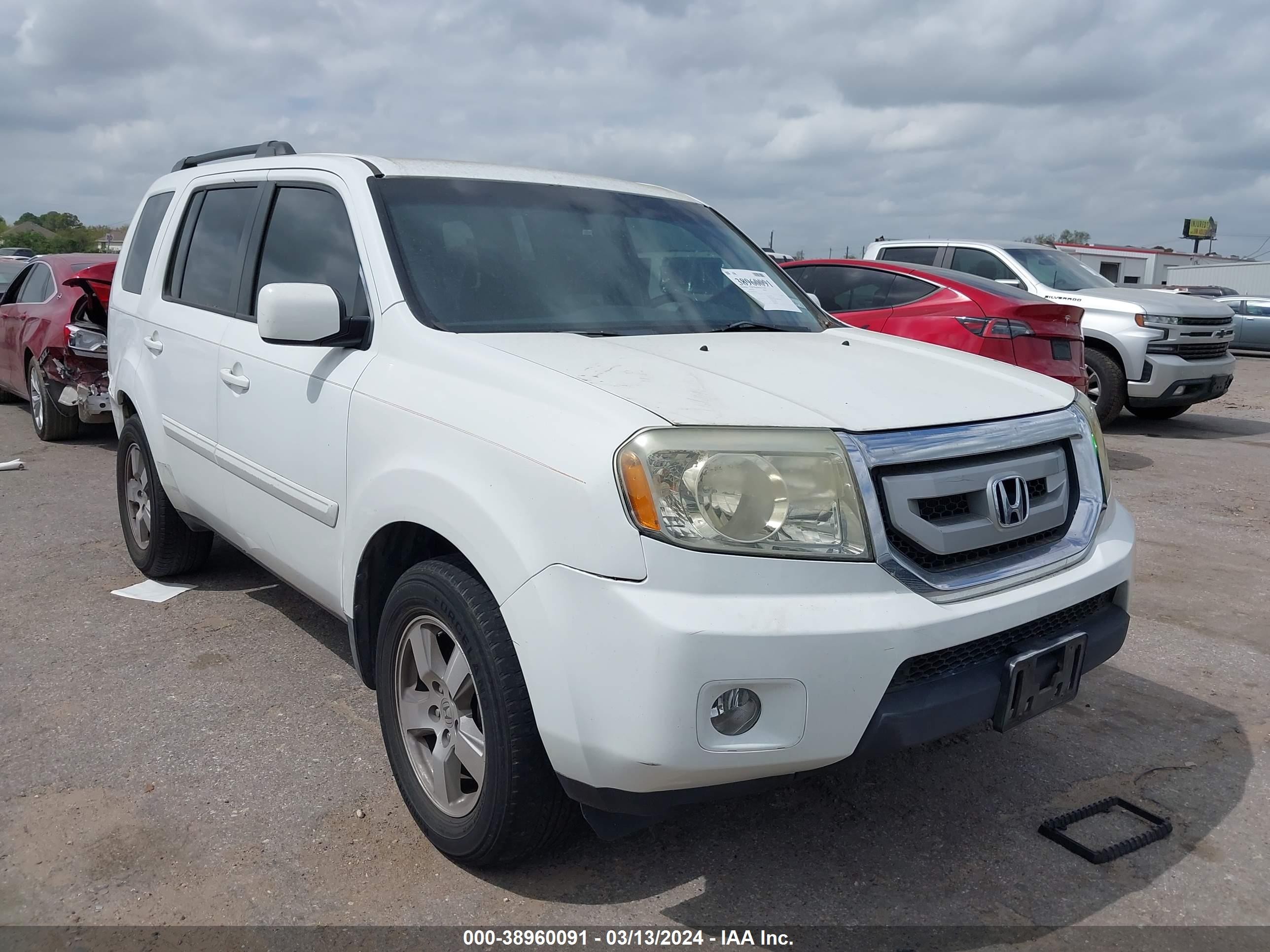 HONDA PILOT 2011 5fnyf3h47bb003444