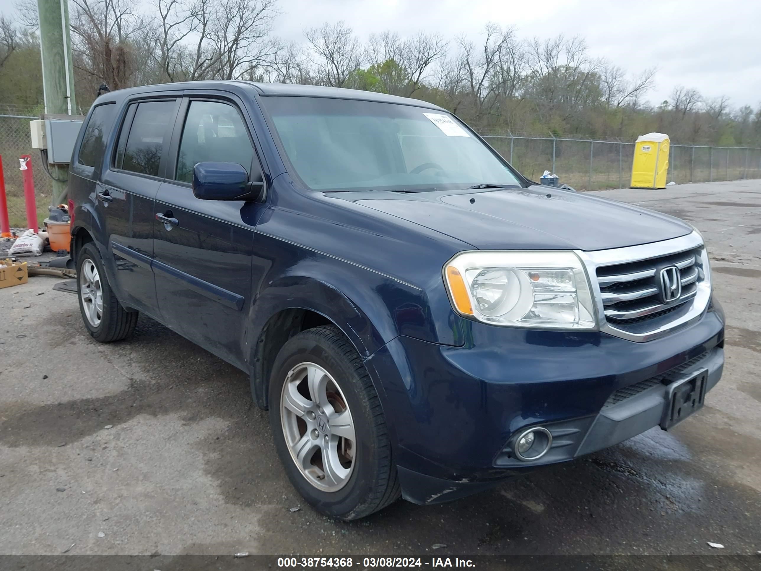 HONDA PILOT 2012 5fnyf3h47cb029964