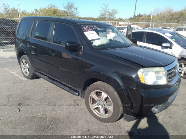 HONDA PILOT 2013 5fnyf3h47db010669