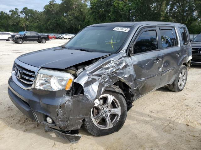 HONDA PILOT EX 2013 5fnyf3h47db014544