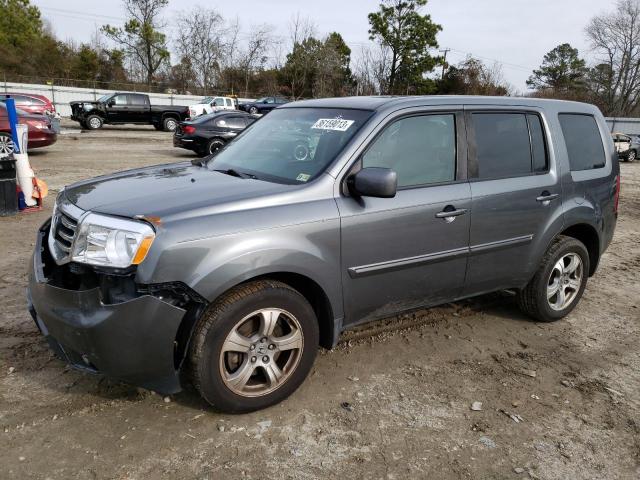 HONDA PILOT EX 2013 5fnyf3h47db028802