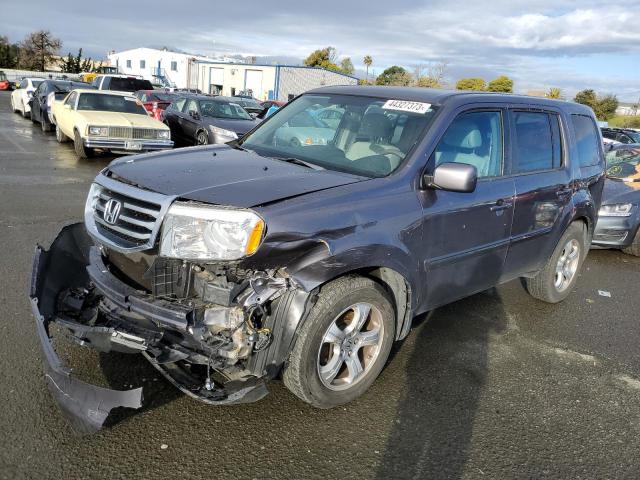 HONDA PILOT EX 2014 5fnyf3h48eb012433