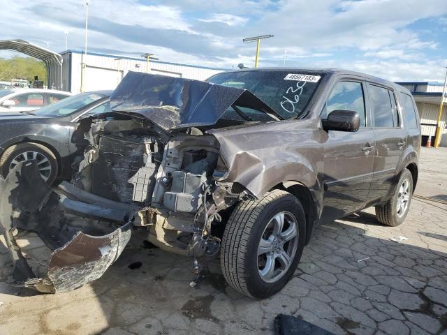 HONDA PILOT EX 2013 5fnyf3h49db040630