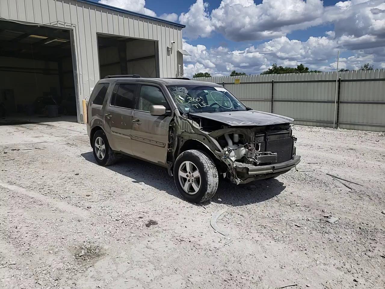 HONDA PILOT EXL 2011 5fnyf3h50bb004184