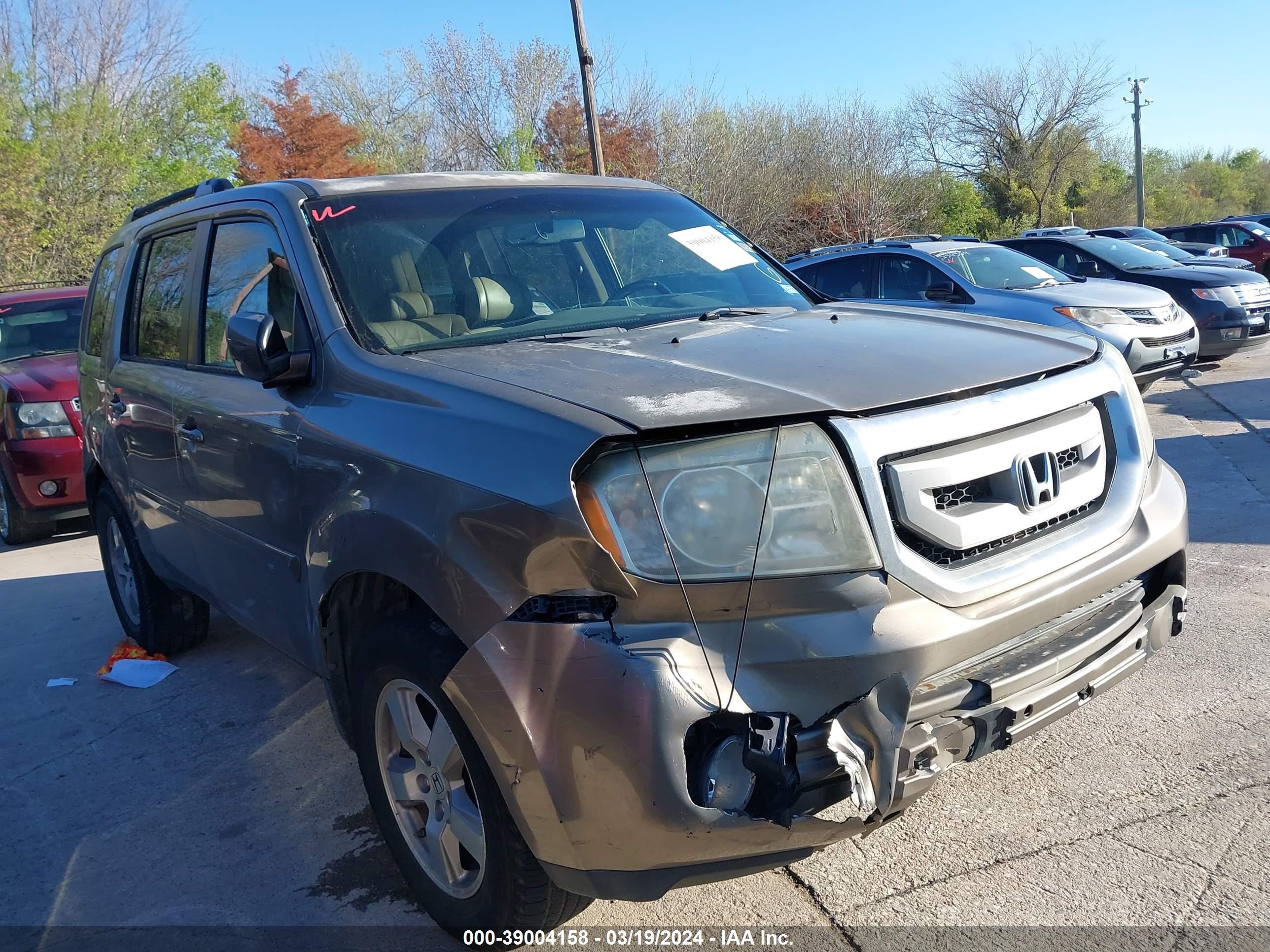 HONDA PILOT 2011 5fnyf3h50bb019882