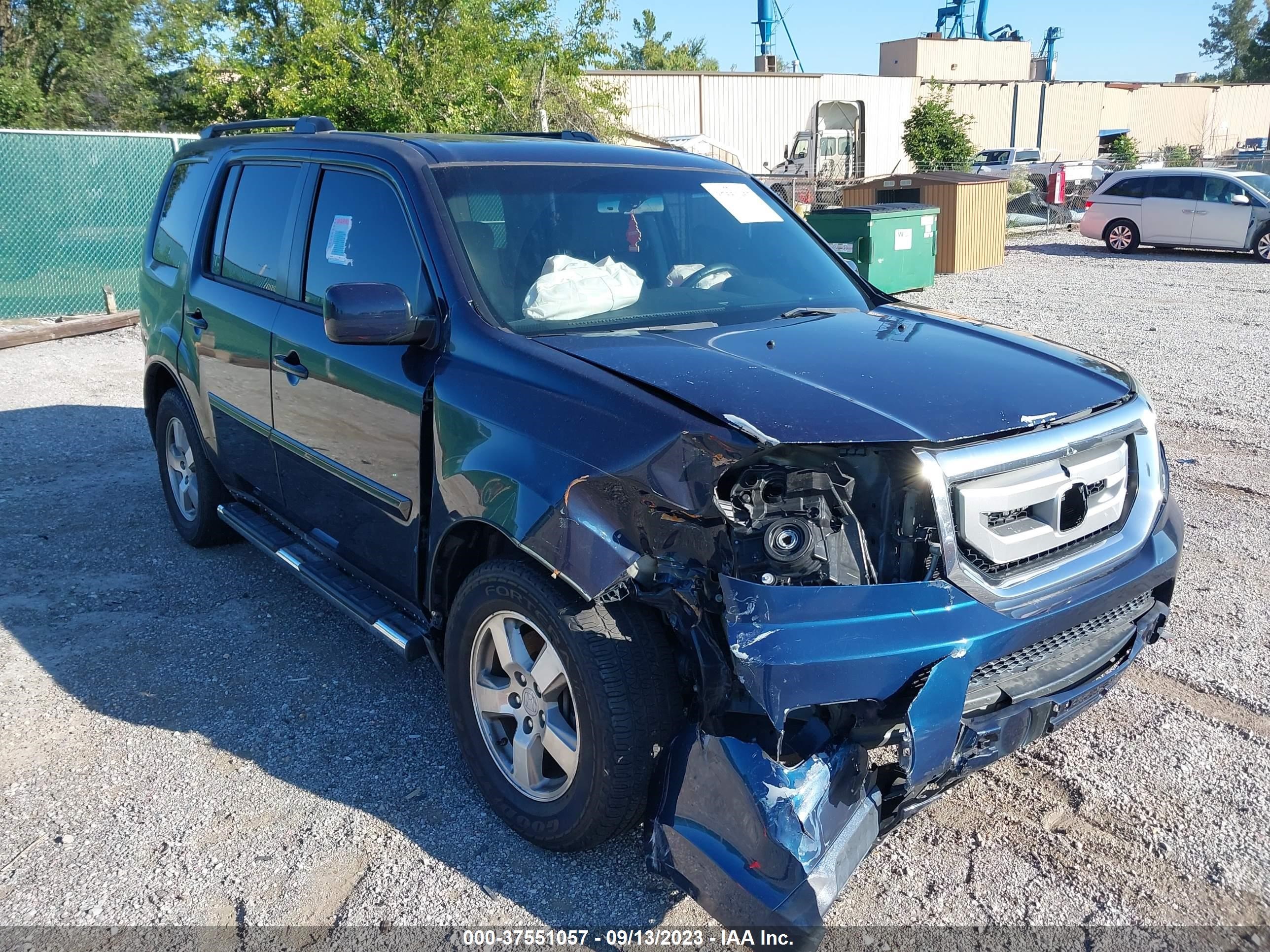 HONDA PILOT 2011 5fnyf3h50bb058228