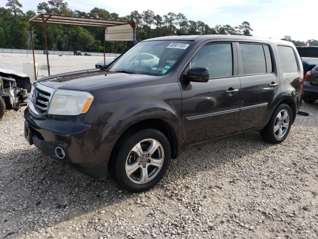 HONDA PILOT EXL 2012 5fnyf3h50cb007300