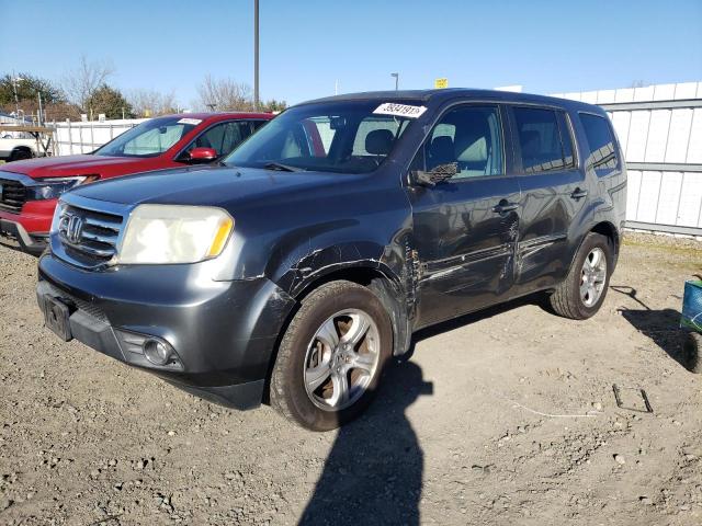 HONDA PILOT EXL 2012 5fnyf3h50cb014117