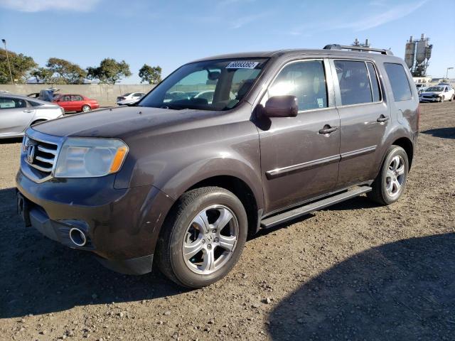 HONDA PILOT EXL 2013 5fnyf3h50db032005