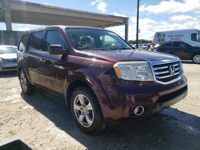 HONDA PILOT EXL 2013 5fnyf3h50db034093