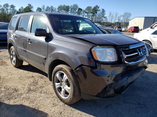 HONDA PILOT EXL 2013 5fnyf3h50db041755