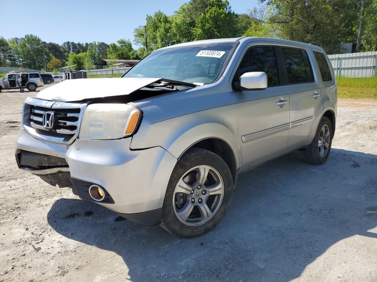 HONDA PILOT 2014 5fnyf3h50eb014816