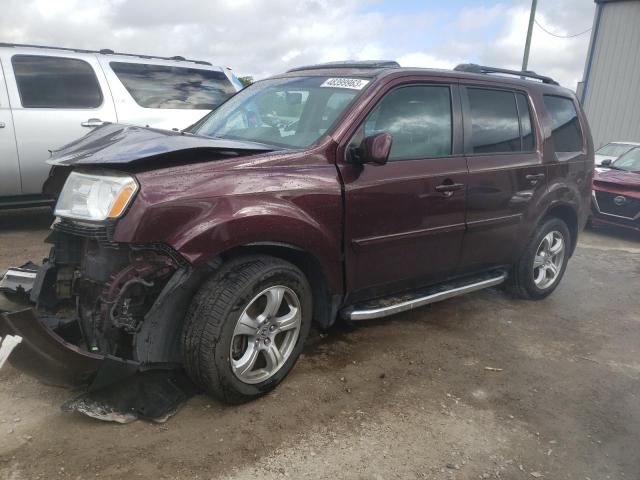 HONDA PILOT EXL 2014 5fnyf3h50eb024827