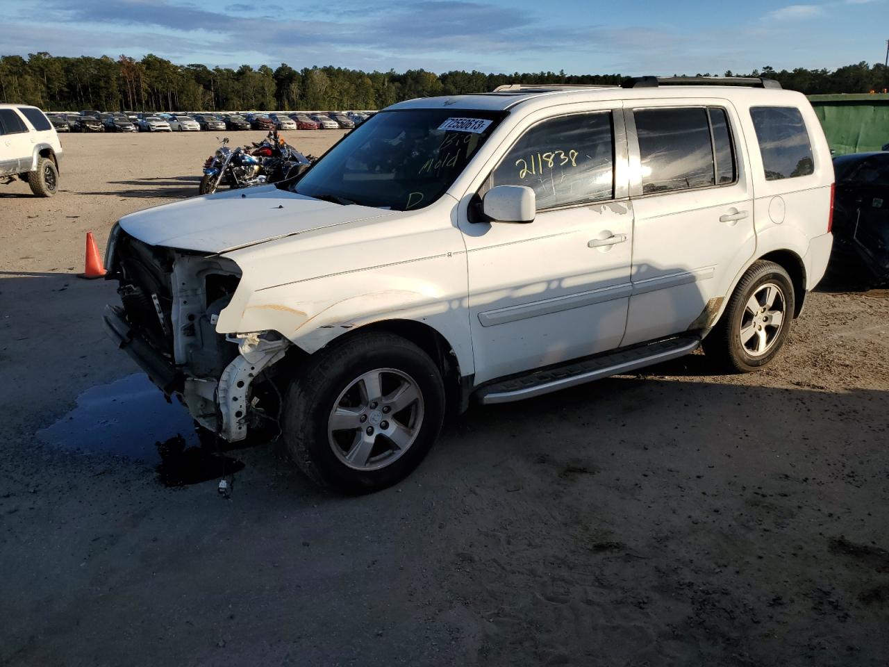 HONDA PILOT 2010 5fnyf3h51ab021204