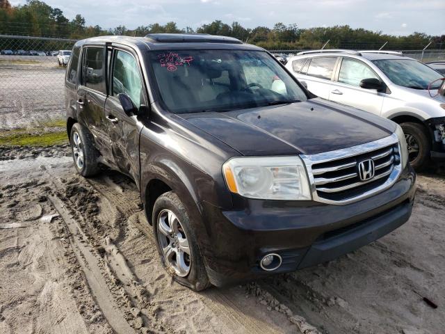 HONDA PILOT EXL 2013 5fnyf3h51db005296