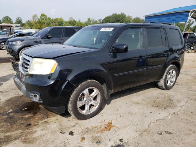 HONDA PILOT EXL 2013 5fnyf3h51db013902