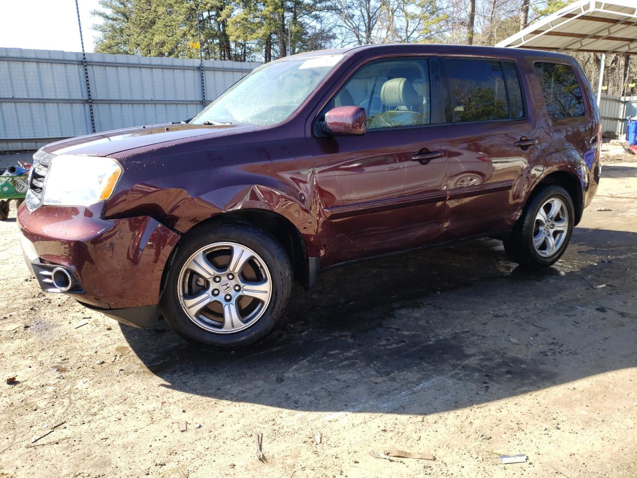 HONDA PILOT 2013 5fnyf3h51db041781