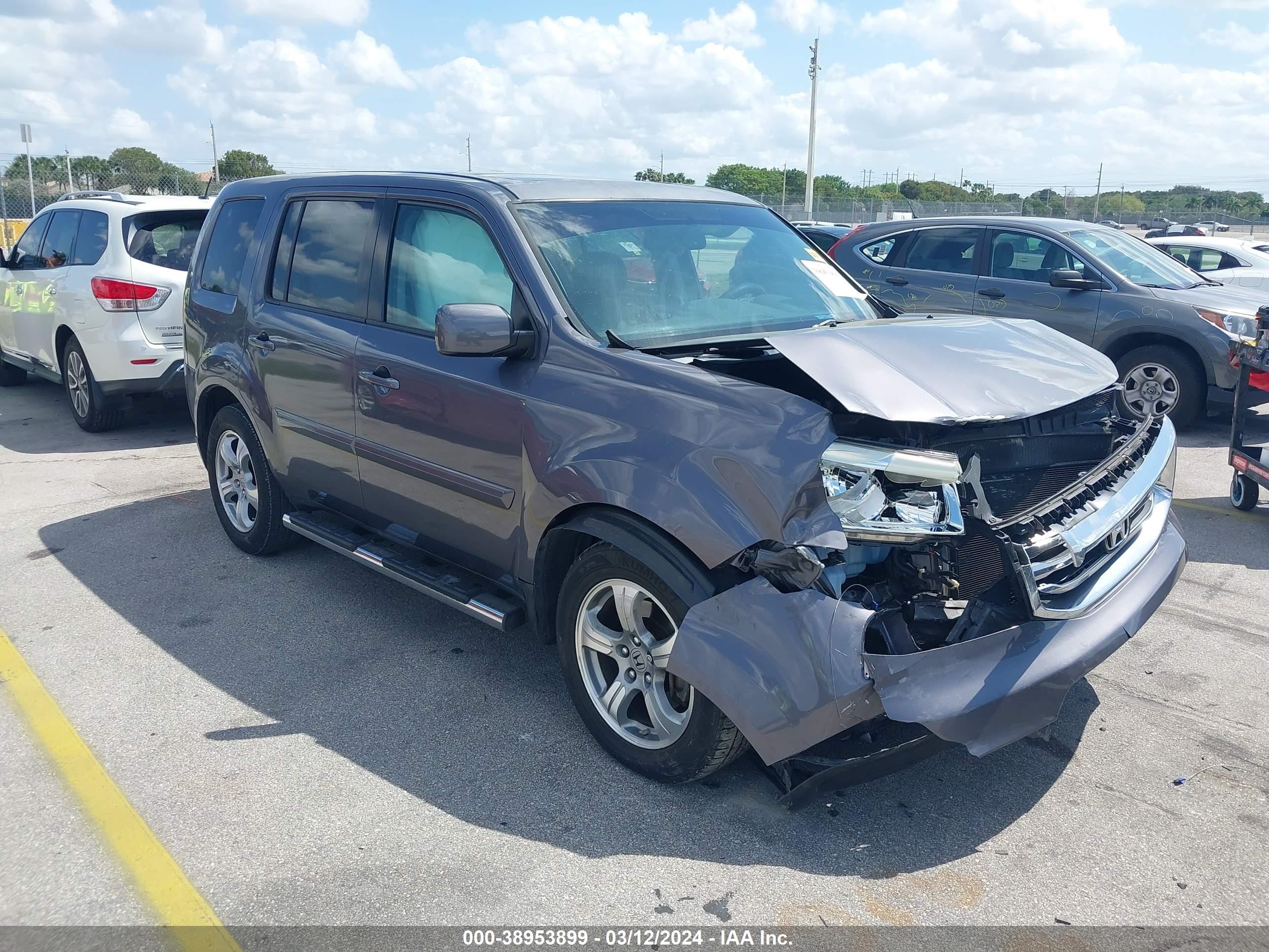 HONDA PILOT 2014 5fnyf3h51eb025419