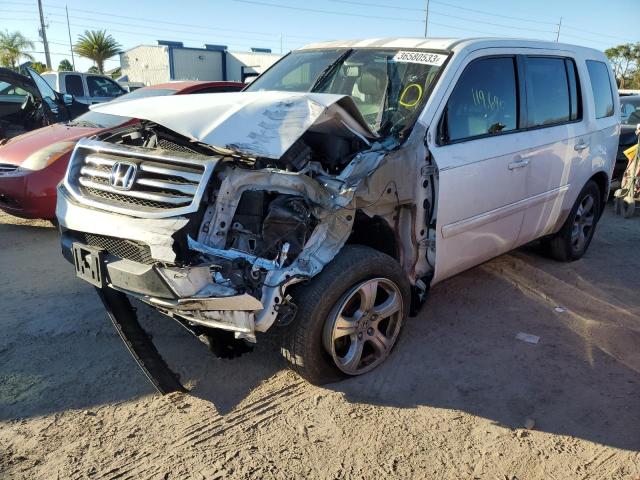 HONDA PILOT EXL 2014 5fnyf3h51eb027395